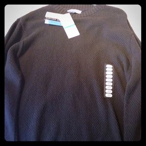 Geoffrey Beene black sweater. Brand new. Large