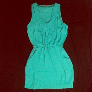 flirty green dress