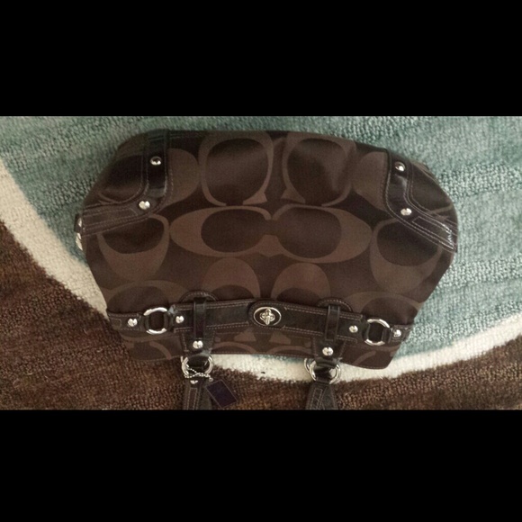 Brown genuine coach