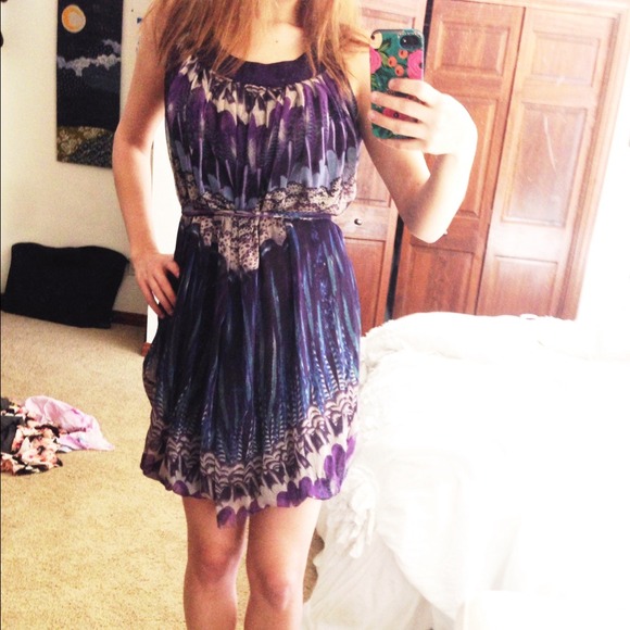 J'adore dress purple chiffon