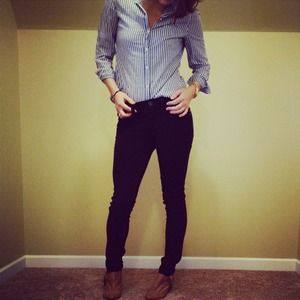 Black Leggings by Silver Jeans -- Size Medium
