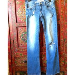 Ripped Hollister jeans