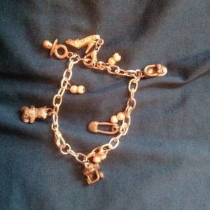 Baby girl charm bracelet