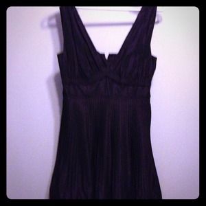 BCBG dark purple short dress/ gown