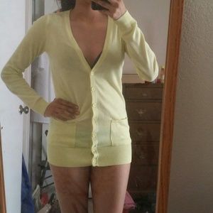 Light Yellow Cardigan