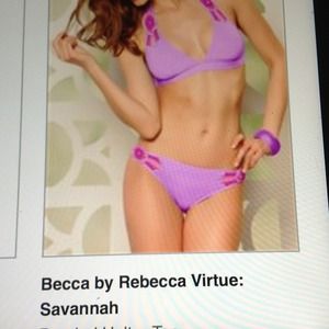 Becca By Rebecca Virtue Swimsuit set.