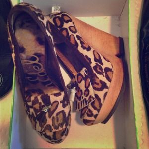 Sam Edelman Cheetah Wedges