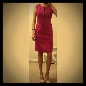 Sleeveless Berry Colored Dress