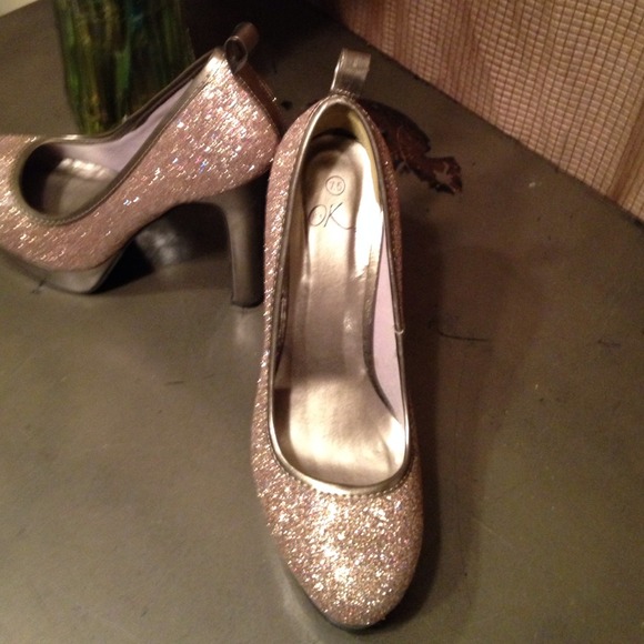 Bling glitter must have perfect 5' heels sz 7.5 - Picture 3 of 4