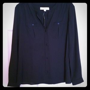 New! Black blouse