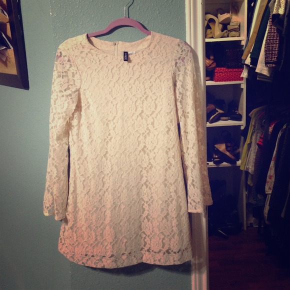 Off white lace dress