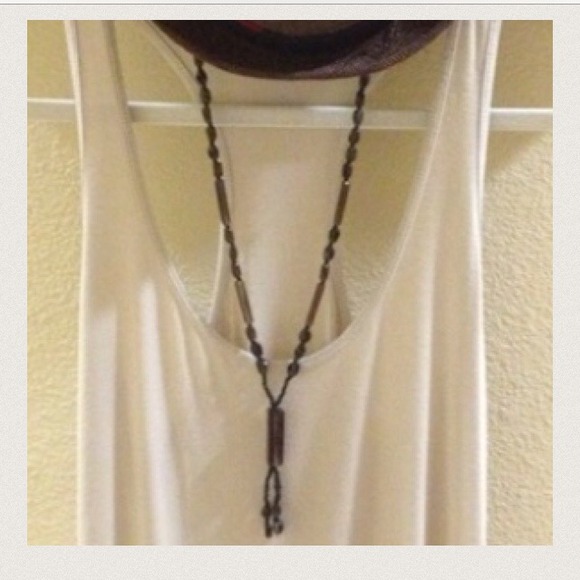 Authentic Smoky Quartz Long Necklace - Picture 3 of 3