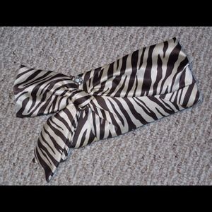 Brown Zebra Steve Madden Clutch