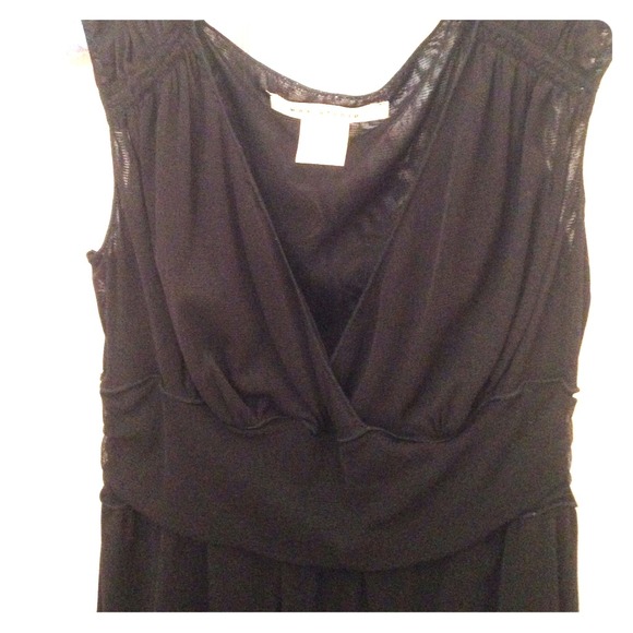 Sexy Max Studio Sheer Black Top
