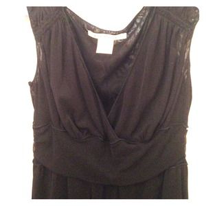 Sexy Max Studio Sheer Black Top