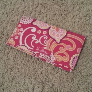 Vera Bradley checkbook cover
