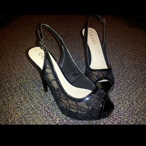 ***N/A*** Guess Sexy Slingback