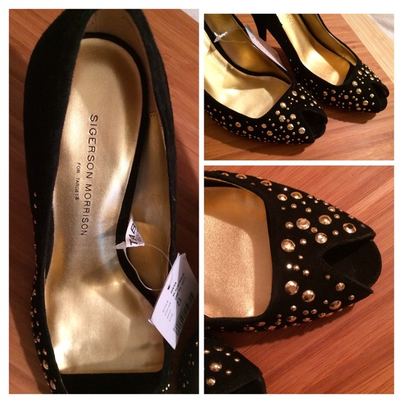Sigerson Morrison Divya studded heels. - Picture 4 of 4