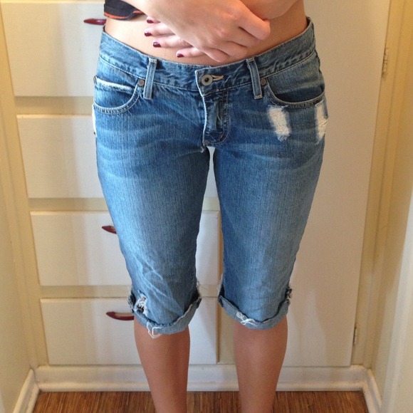 Chip & pepper capris!