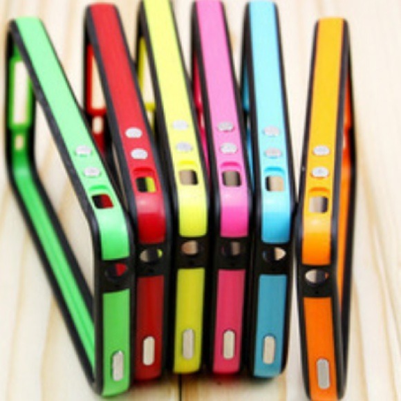 iPhone 4,4s bumper, screen protector 4 for 12 - Picture 4 of 4