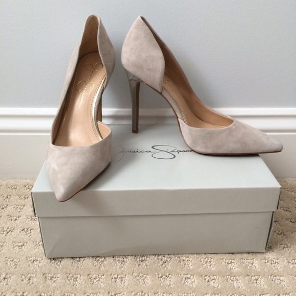 SOLD Jessica Simpson Claudette - grey - size 7