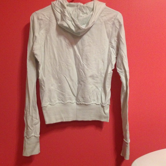 ❌SOLD❌ Off White Heart Pullover Hoodie - Picture 3 of 3