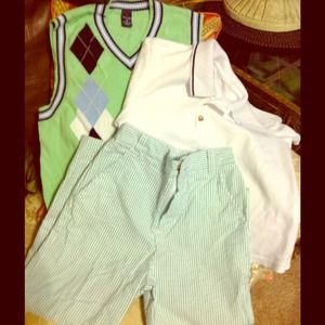 Boys casual outfit....Eye catching. Worn only once