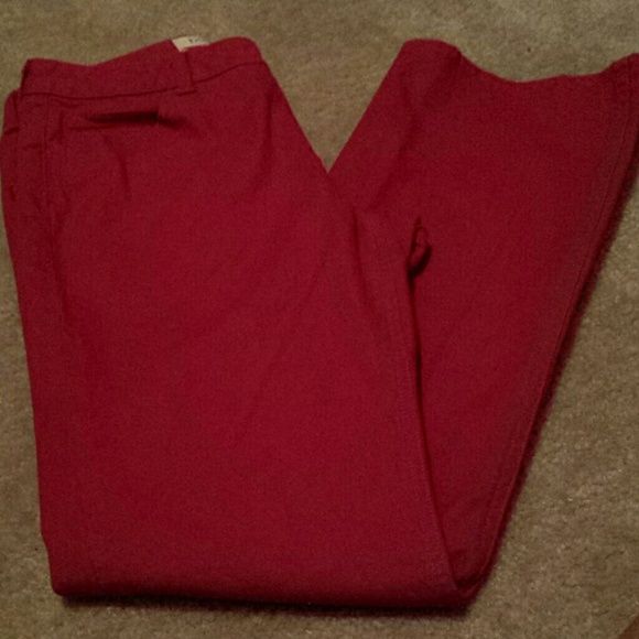 Gap red jeans