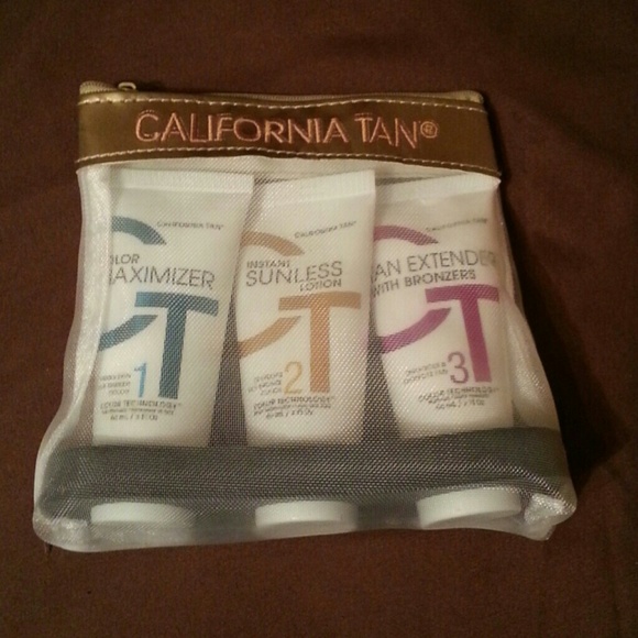Tanning lotions 3 in 1 kit