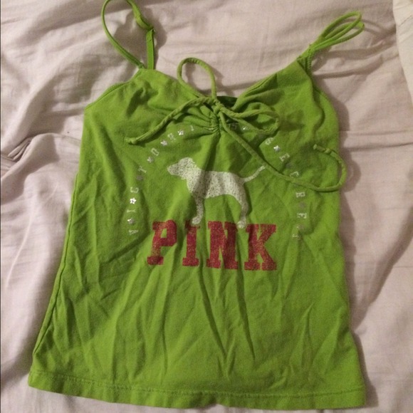 GAVE TO GOODWILL Victoria's Secret Pink lime