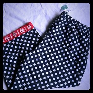 HUE drawstring nautical pants