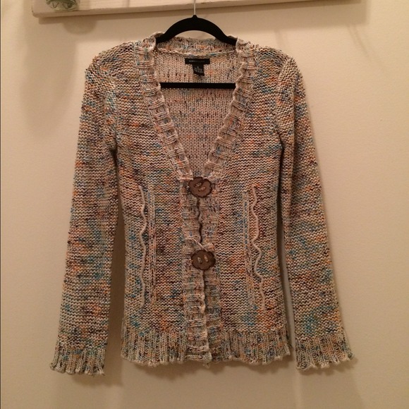 BCBG colorful sweater
