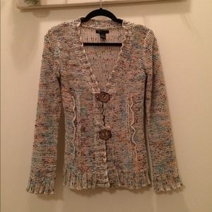 BCBG colorful sweater