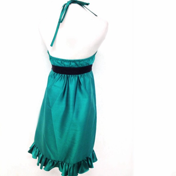 SOLD TIBI JADE TAFFETA DRESS SIZE 4 - Picture 3 of 4