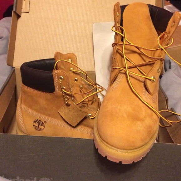Brand new timberlands never worn ON HOLD