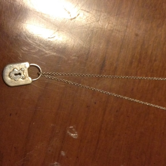 Authentic Tiffany & Co Mini Vintage Lock Pendant - Picture 3 of 3