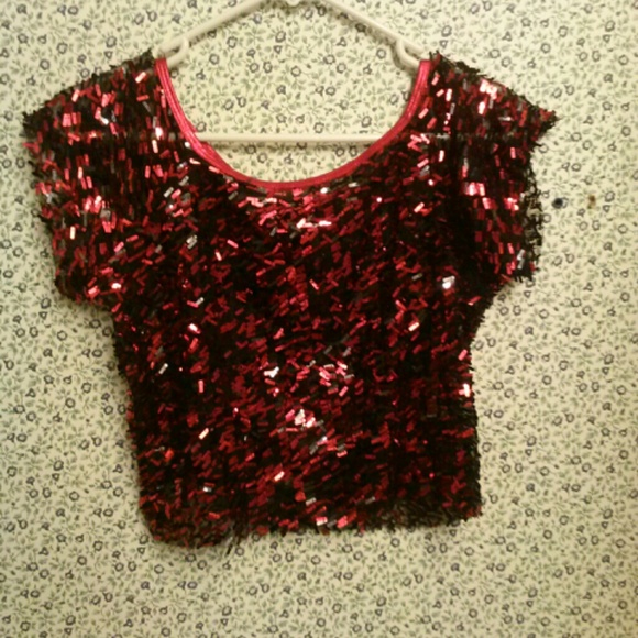 Sparkle dance top