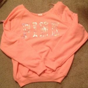 Orange PINK pullover