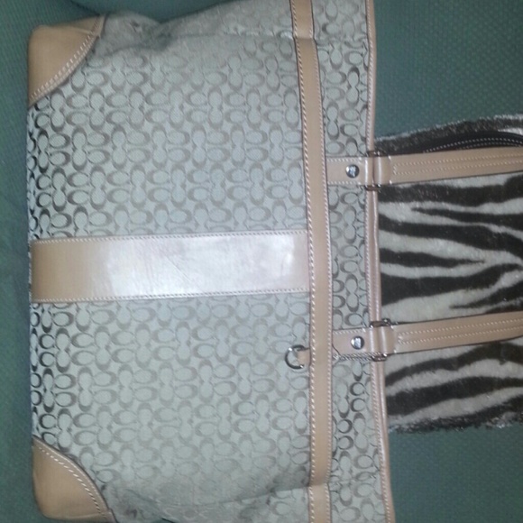 Authentic Coach diaper bag