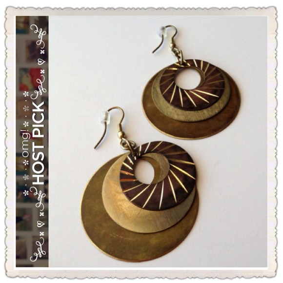 Brown Earrings