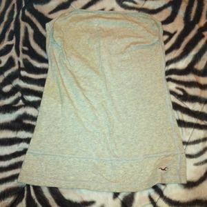 Gray tube top