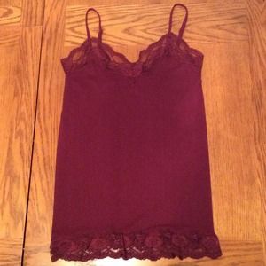 Maroon tank top