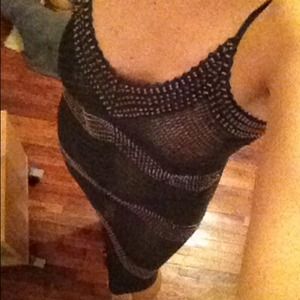 Sexy body hugging beaded dress!