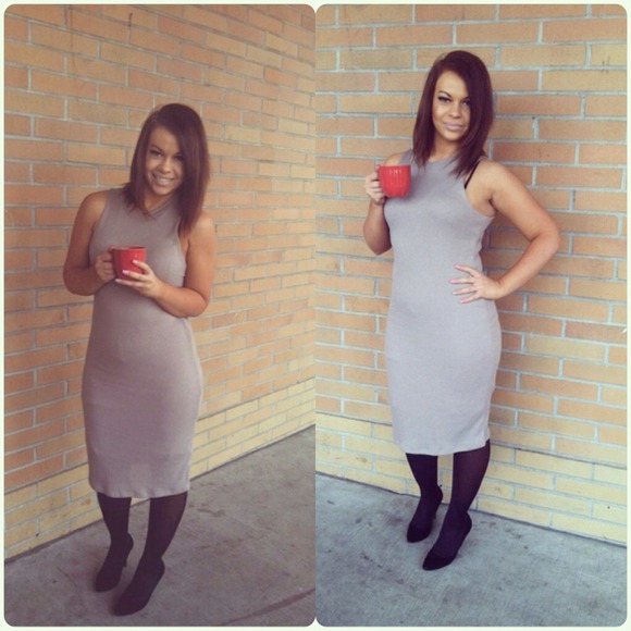 Body hugging sweater dress - Picture 1 of 1