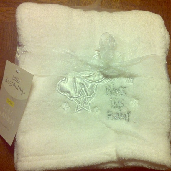 Gender neutral cozy baby blanket