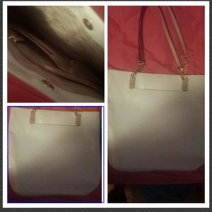 Michael Kors (mk) white used 3 times bag