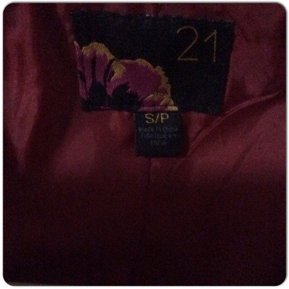 Forever 21 Red Jacket - Picture 4 of 4