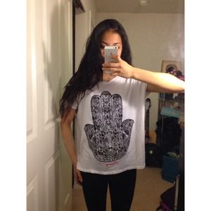 Zara TRF Hamsa tee