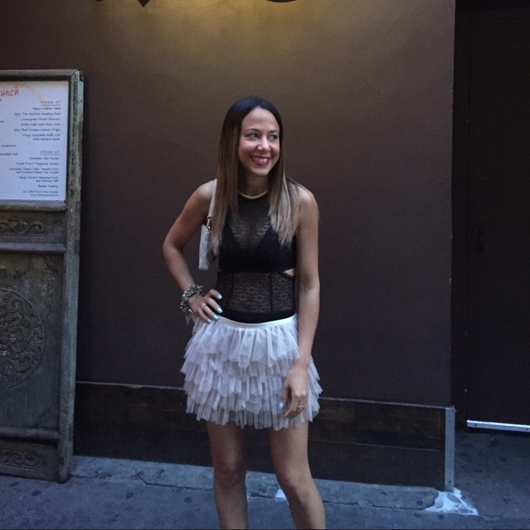 Ruffle Mini Skirt - Picture 2 of 3