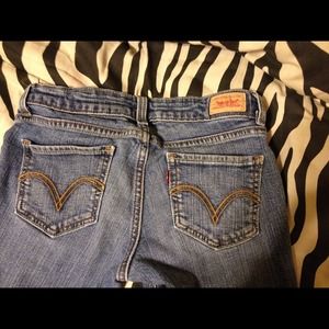 Levi's super too low skinny jeans